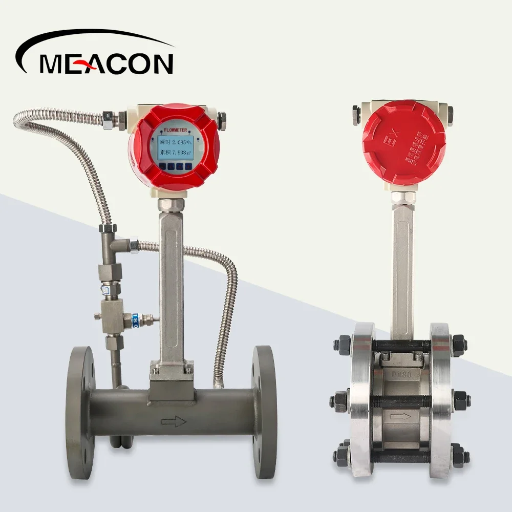 Precession Flow Meter Calibration Report Surcharged Steam  Flow Meter Swirl Shedding Bar  Flowmeter