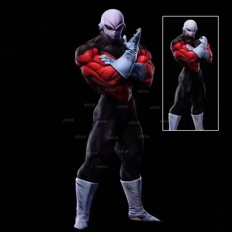 26cm Dragon Ball Figure Jiren Anime Figures Jiren The Grey Stand Action Figurine Model Statue Doll Toys Kid Christmas Gifts