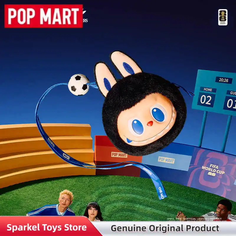 POPMART The Monsters Labubu Fifa Catch The Win Vinyl Plush Doll