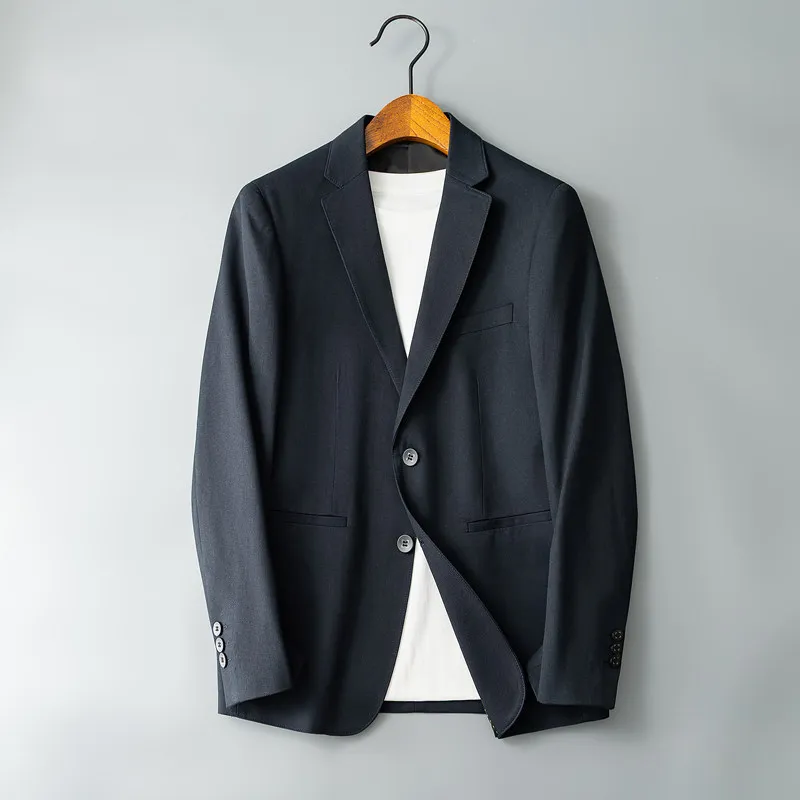 

High Quality Fashion Handsome Business Leisure Autumn and Winter New Suit Thick Material Suit Jacket Blazer Masculino Slim Fit