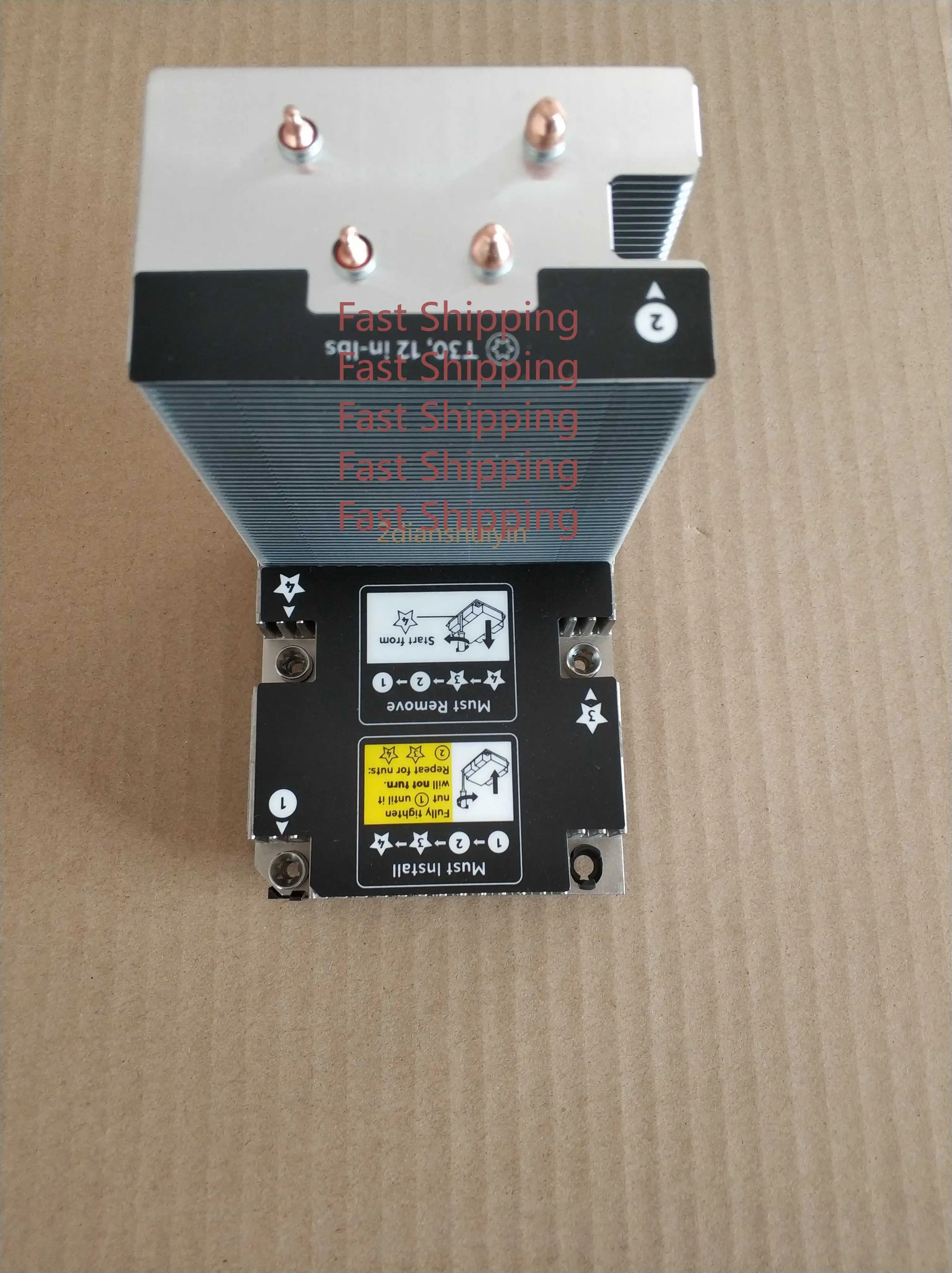 C=FOR HPE 350G10 high-end radiator 879150-001, 3647 rectangular radiator, 4u chassis.