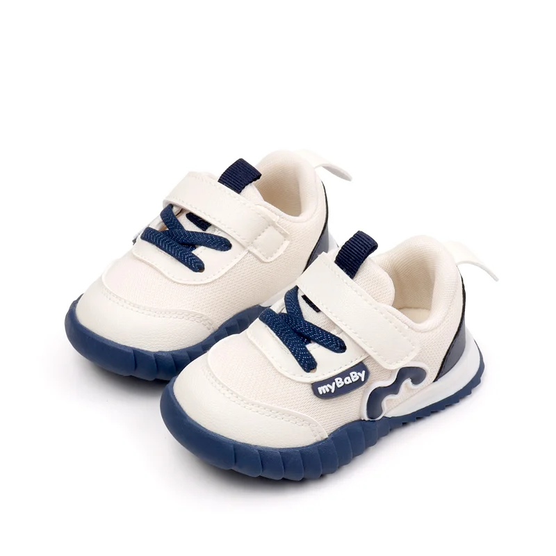 Baby Boys Girls 2024 Fall New Toddler Shoes Casual Sports Wind Soft Bottom Non-slip Casual Shoes