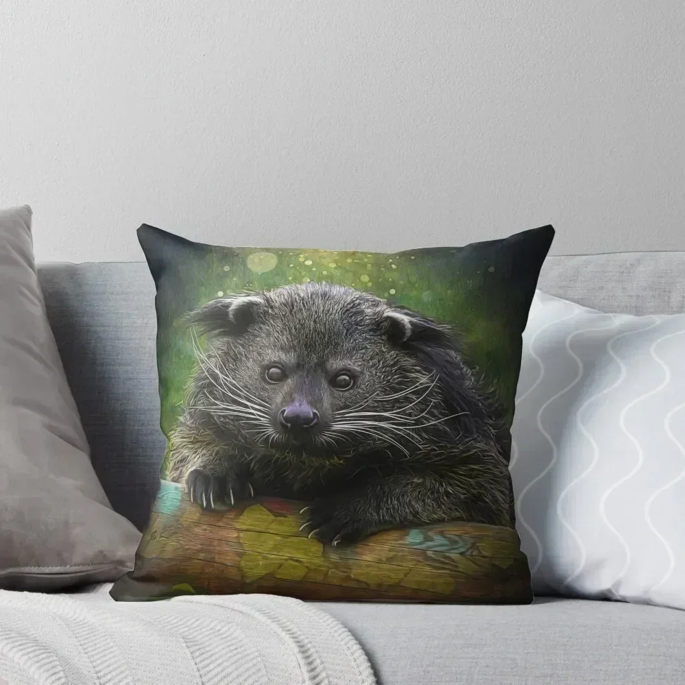 Binturong Throw Pillow Decorative pillowcase Christmas Pillowcase autumn pillowcase Sofa Cushion pillow