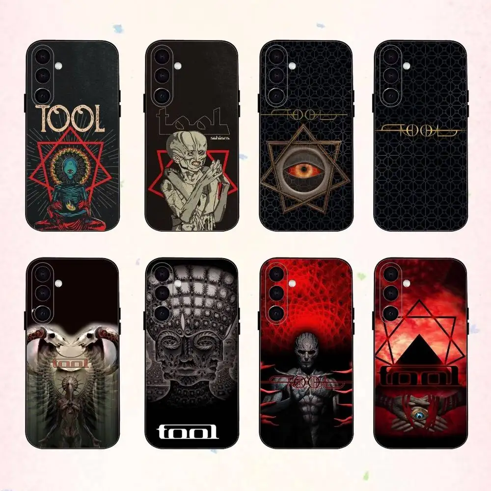 

Progressive Rock B-Band T-Tool S-Schism phone Case For Samsung Galaxy A73,A72,A71,A70,A53,A52,A51,Others Soft Black Shell
