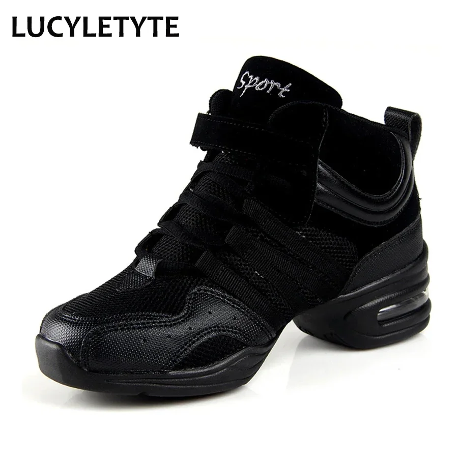 Sneakers Women Sports Feature Soft Outsole Breath Dance Shoes  Woman Practice Modern Jazz Shoes for Women Latin Dance Shoes