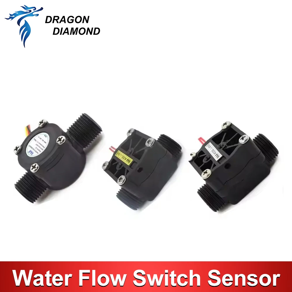 Water Flow Switch Sensor For S&A Industrial Chiller TY-100 TY-12-50 TY-12-3A HL-12 L-50A L-32A CW3000 CW5000 CW5200
