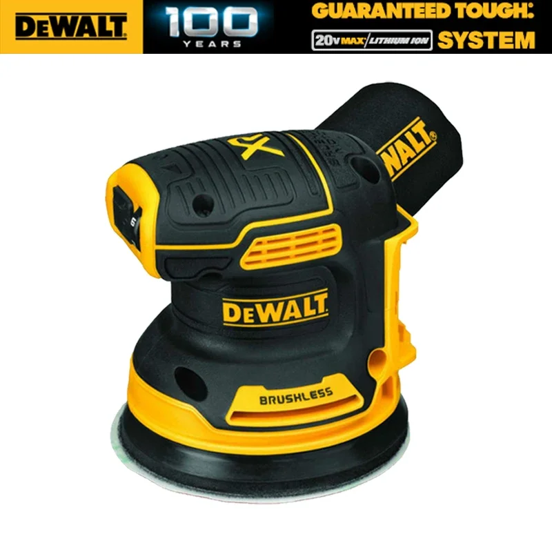 DEWALT DCW210 Cordless Orbital Sander 20V Brushless Handheld Vibration Polishing Woodworking Eccentric Sander Power Tool DCW210N