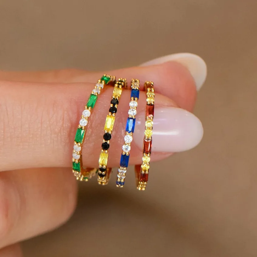 Magic House Series Rings Exquisite Zircon Open Adjustable Index Finger Ring Creative Fashion Wizard Ring