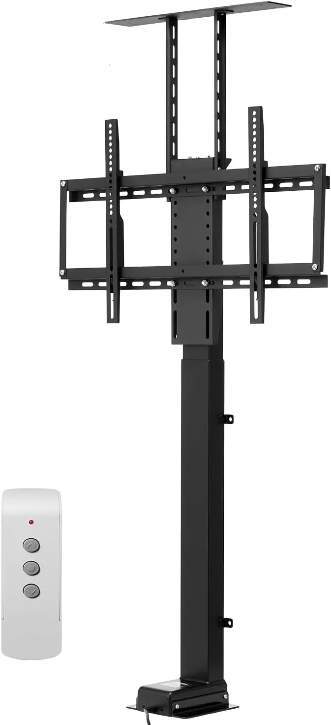 Motorized TV Lift Stand, 32-70 Inch, 120 lbs Max Load, Floor Mount, Supports Most VESA Patterns, Ideal for Offices, Living Rooms