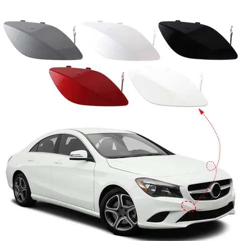Front Bumper Tow Hook Cover Cap Towing Eye For Mercedes-Benz CLA Class W117 Accessories 2014 2015 2016 A1178850622