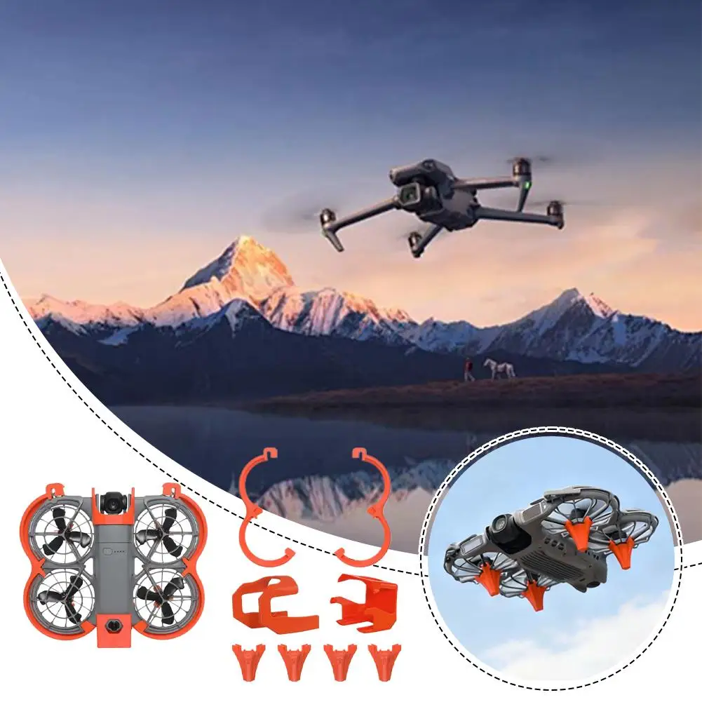 غطاء حماية الشفرة لـ DJI NEO2 حلقة حماية شفرة حلزونية مضادة للتصادم ملحقات حماية كاملة