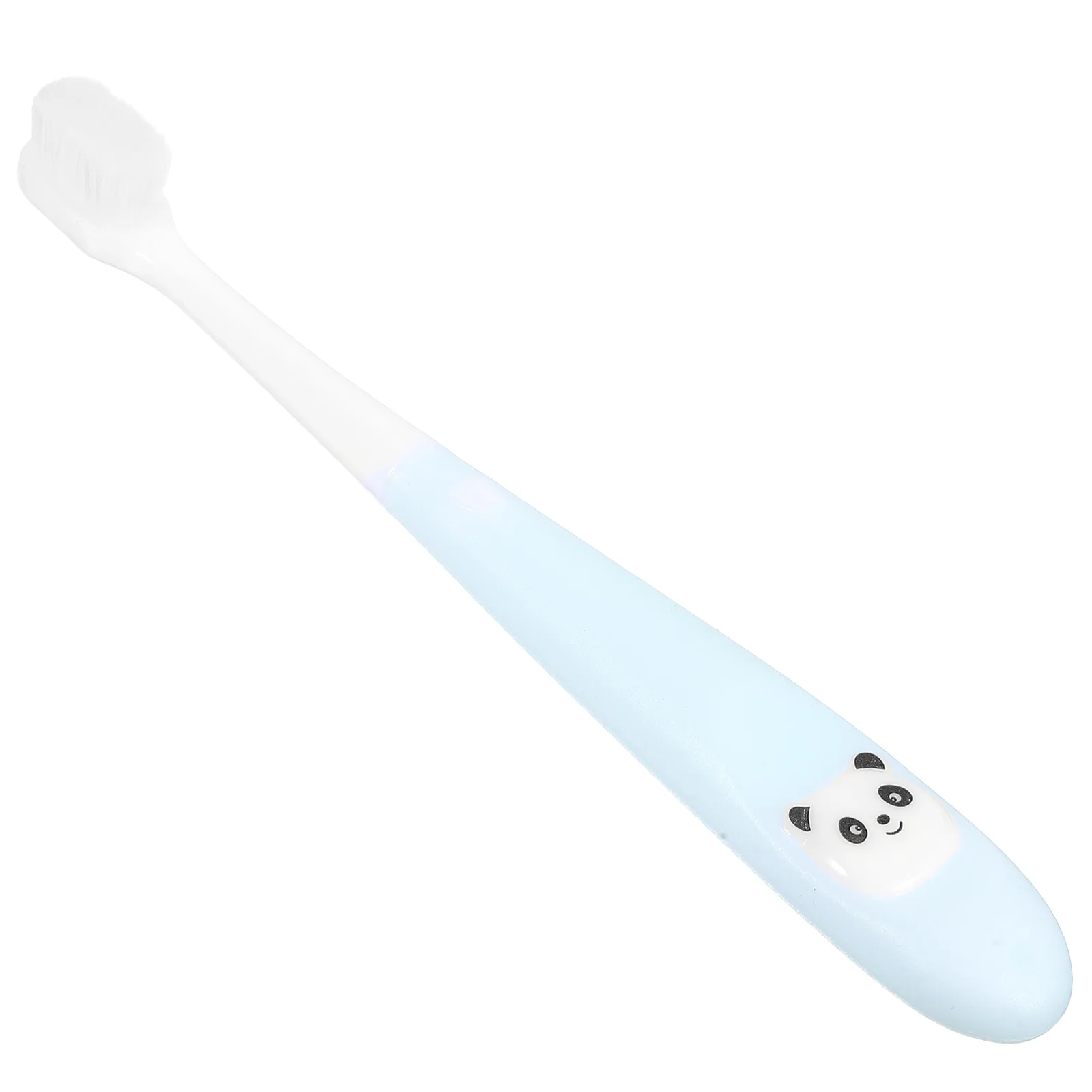 1 قطعة فرشاة أسنان الباندا شعيرات مرنة فرشاة يدوية مقبض عدم الانزلاق فرشاة أسنان مريحة أداة العناية بالفم مع دلو تخزين #6