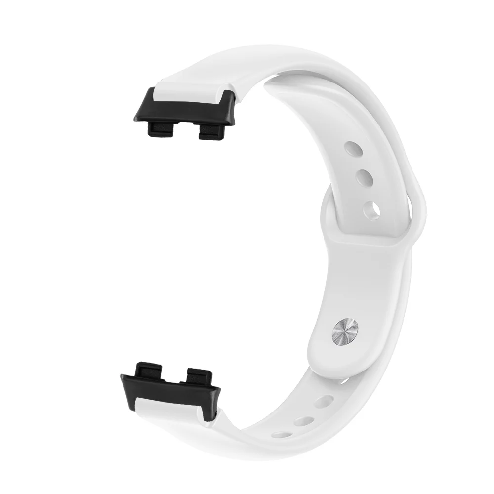 

Reverse-buckle Watch Strap For Huawei Band 8/8NFC/9/9NFC/10 Quick Release Waterproof Silicone Replacement Smartwatch Band Unisex