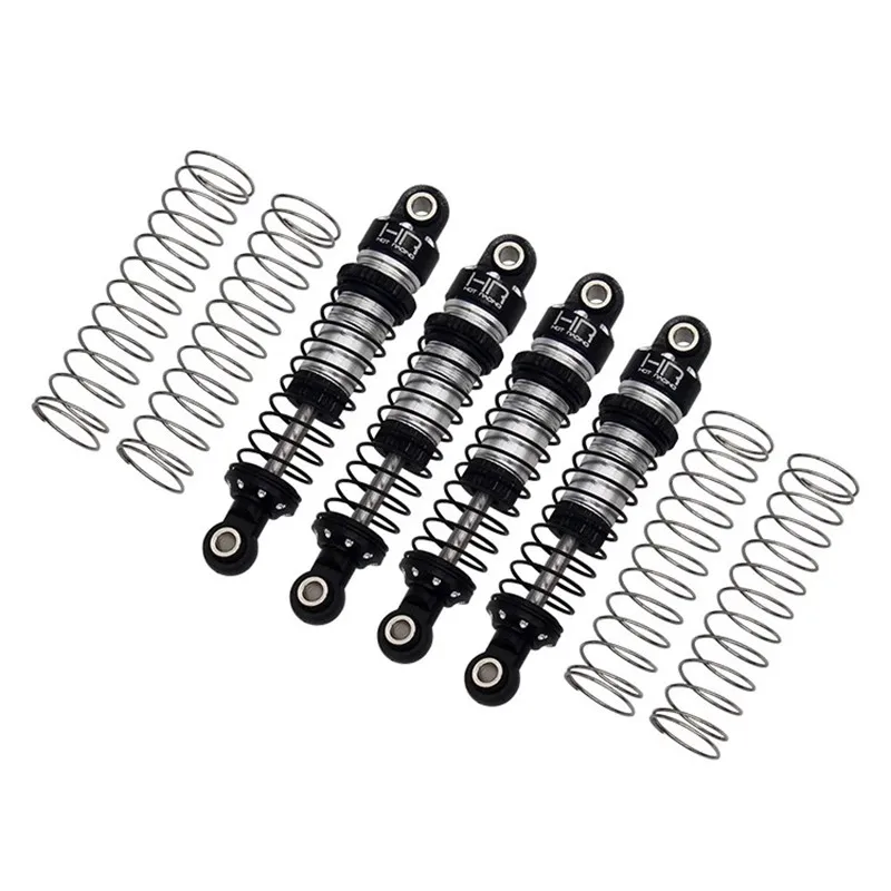 

US HR Traxxas TRX-4M aluminum alloy front and rear universal shock absorbers (can be filled with oil)