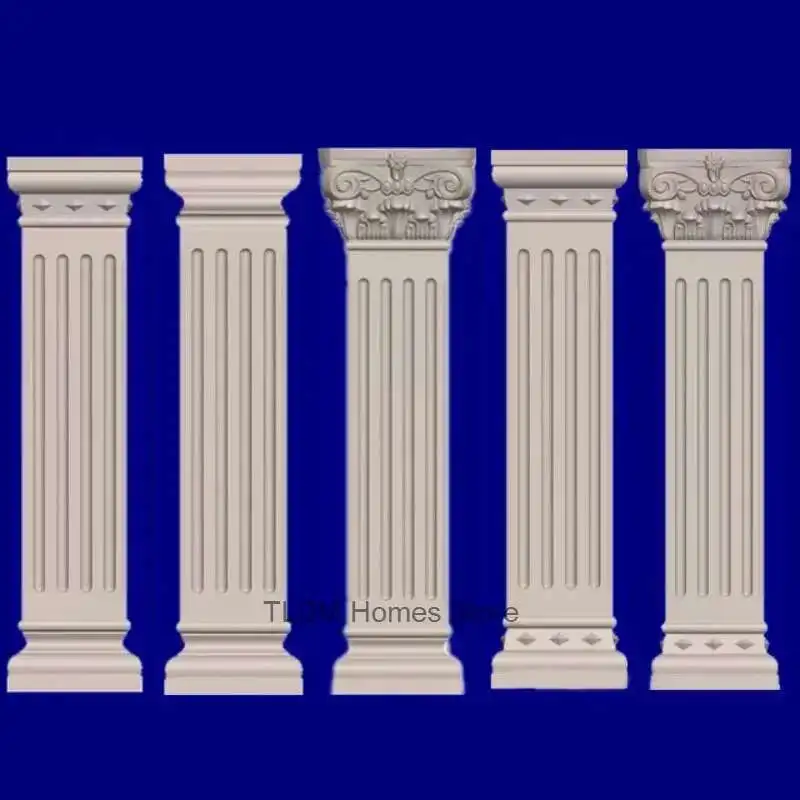 

Garden build Fence DIY Cement Column Mold Garden Building European Decorative Modeling Roman Column Mold Thickened Square Column
