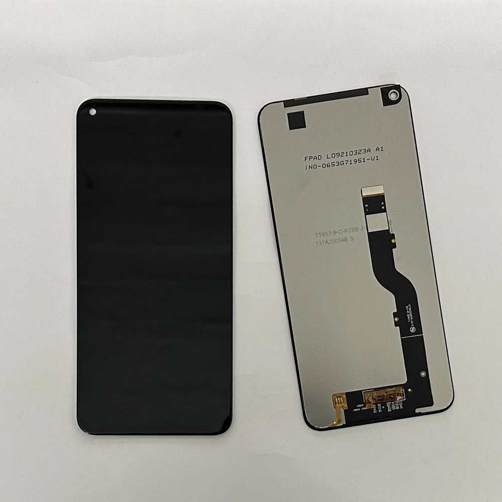 OriginalTested Lcd For TCL 10L 10 Lite 10Lite T770H T770B LCD Display Touch Screen Replacement Digitizer TCL 10L LCD Frame