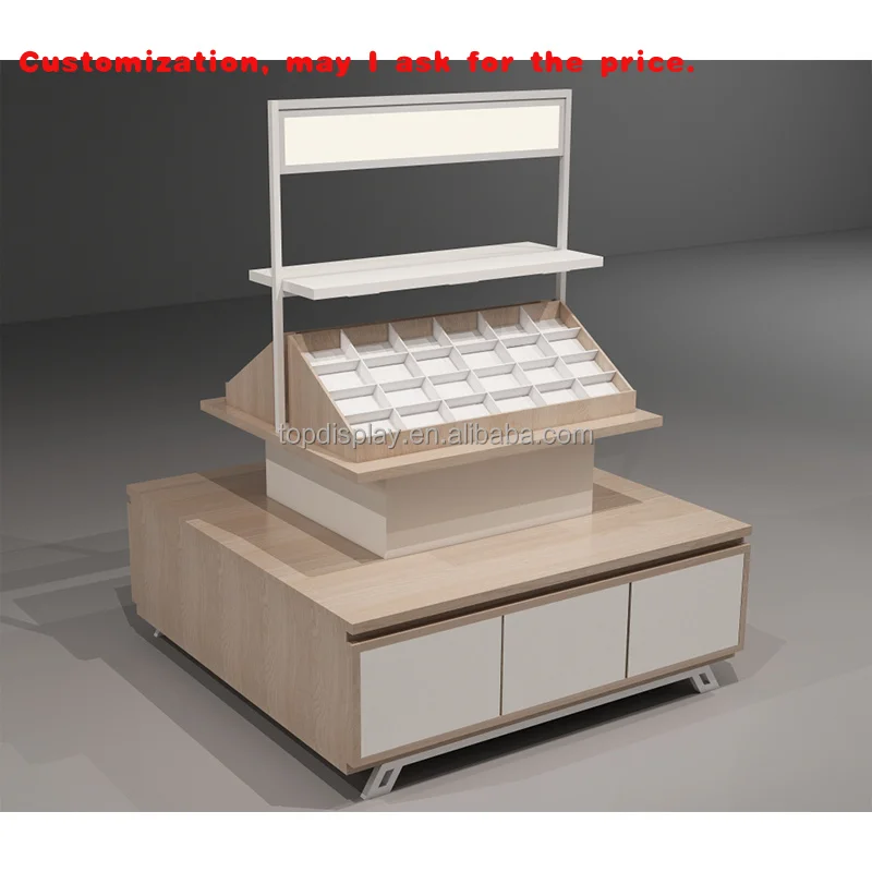 custom.Metal Wooden Light Duty Single-Sided Sunglass Display Stands & Racks Glasses Frames Eyeglasses