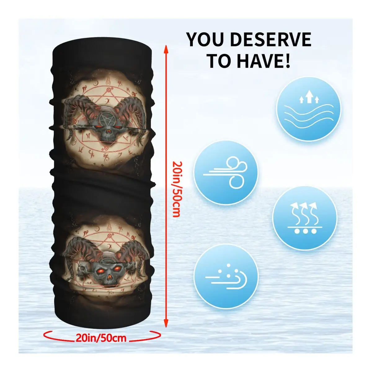 Classic Culture Scarf Neckerchief Neck Face Mask Polyester