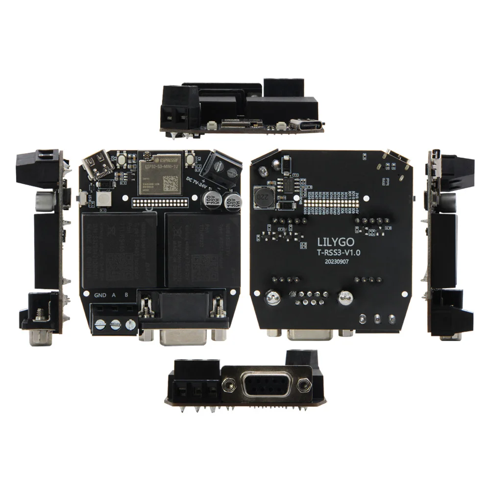 LILYGO® T-RSS3 ESP32-S3 płytka rozwojowa RS232 RS485 5V moduł pokładowy WS2812 Wi-Fi Bluetooth 5.0 Typs C RSM232MT5V RSM485MT5V — zdjęcie produktu 4