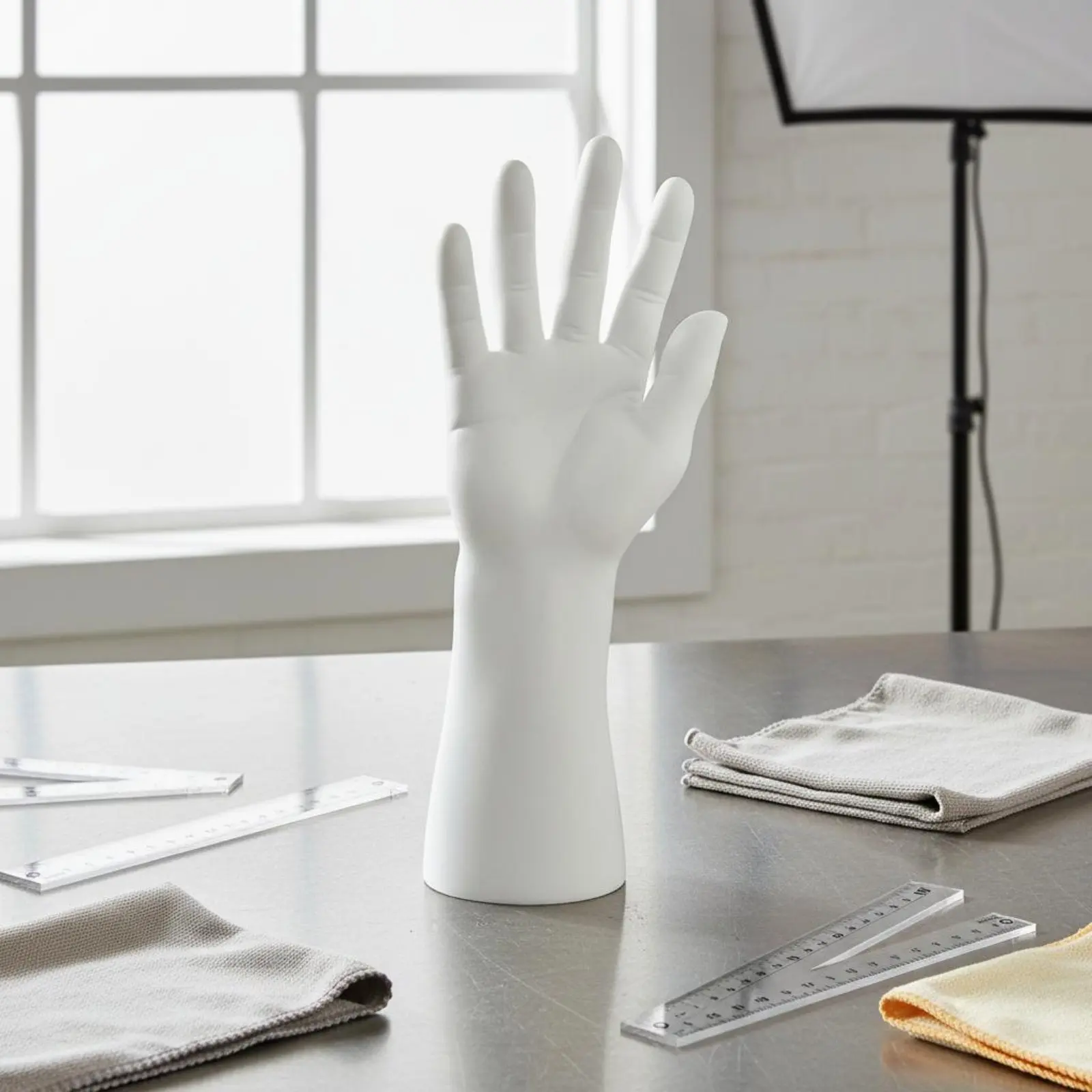 2-pieces-male-hand-model-sturdy-fake-hand-model-display-prop-reusable-easy-to-clean-for-showroom