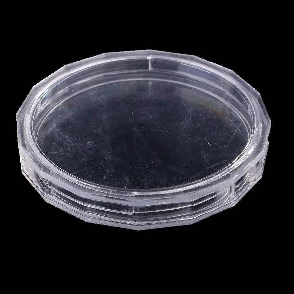 Coin Storage Box, Transparent Organizer, 80mm Storage Holder, 2x1 Unit