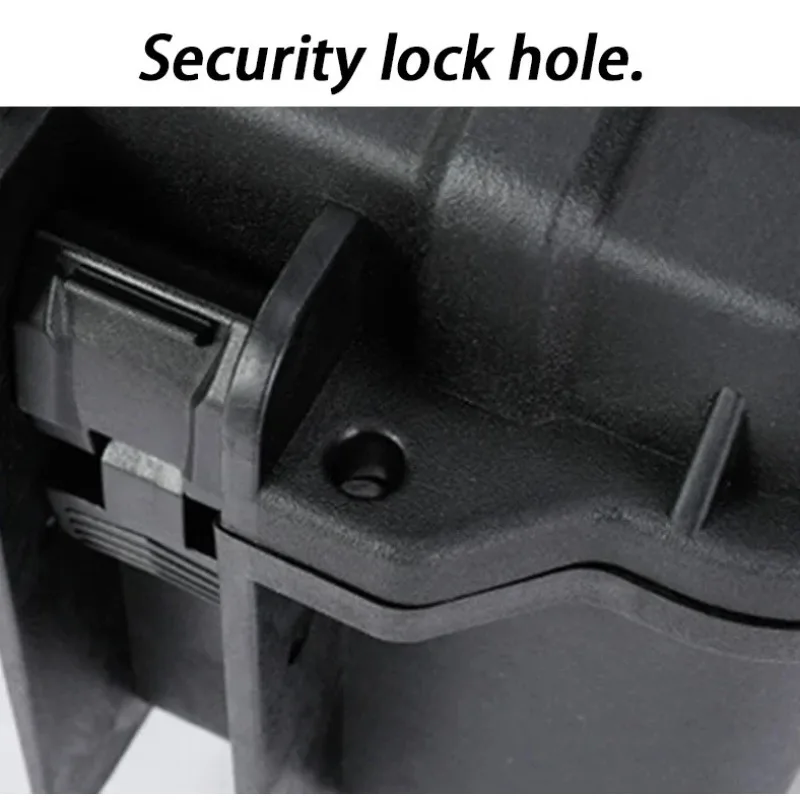 PP Tool Organizer Box Waterproof Hard Case Large Tool Case Wheels Rigid Plastic Suitcase Storage Military Tools Boxes Portable