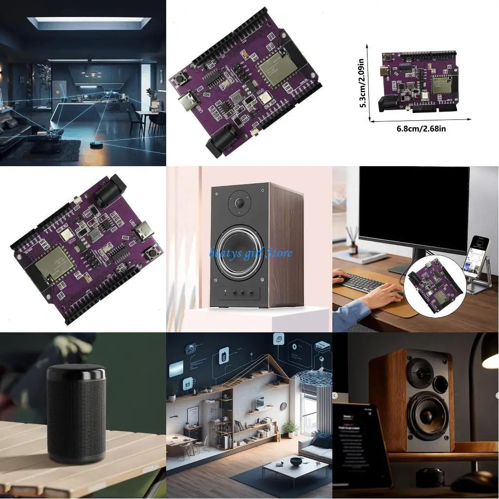 

C7AB Industrial BW16 RTL8720DN WiFi Bluetooth-compatible Module Supporting MQTT And Cloud Platform Integration