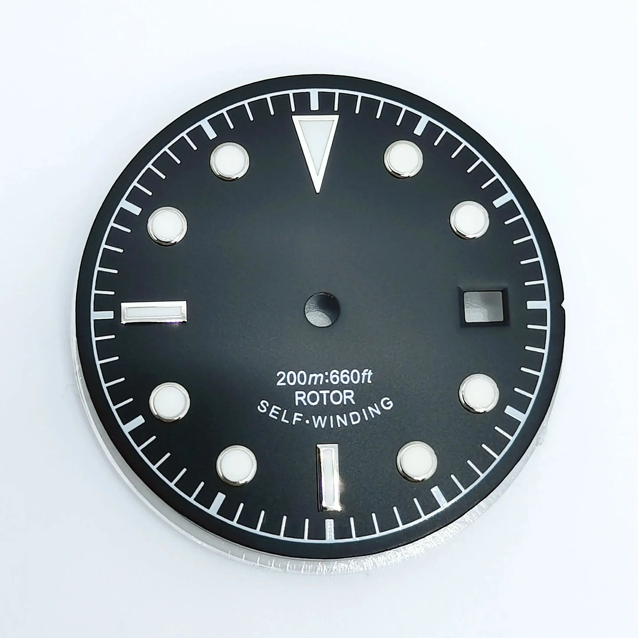 30.5MM Dial Green Luminous Fit NH35 NH34 Automatic Movement