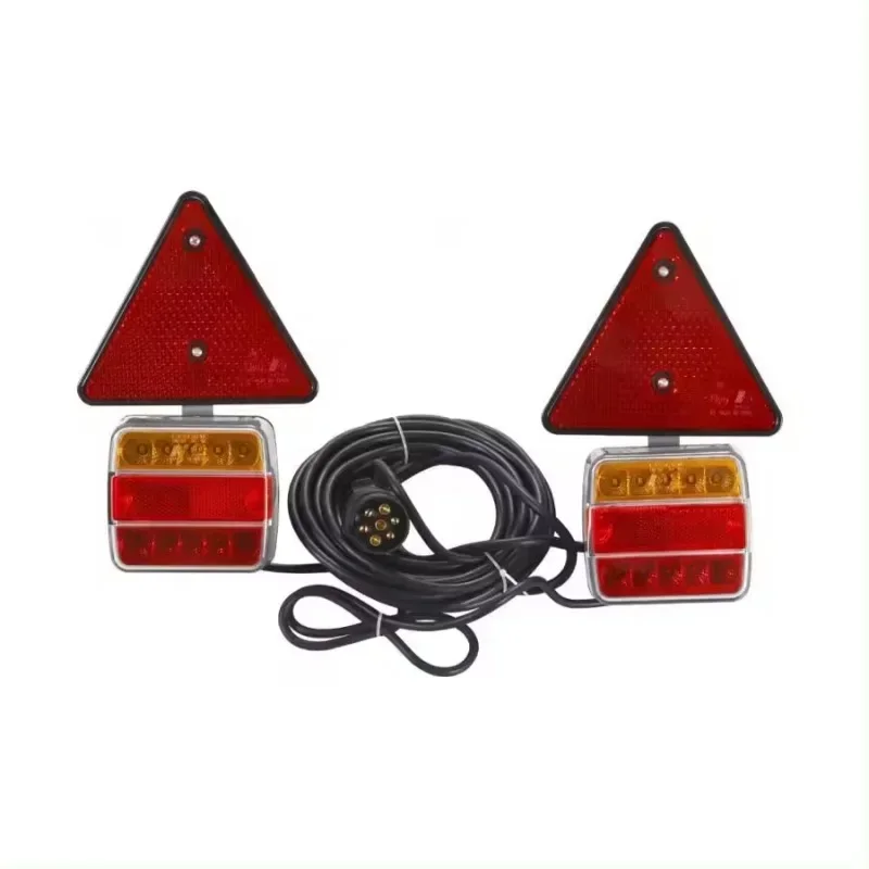 Trailer Lights Led Rear Tail Lamp Trailer Lighting Kits With Magnets Reflectors