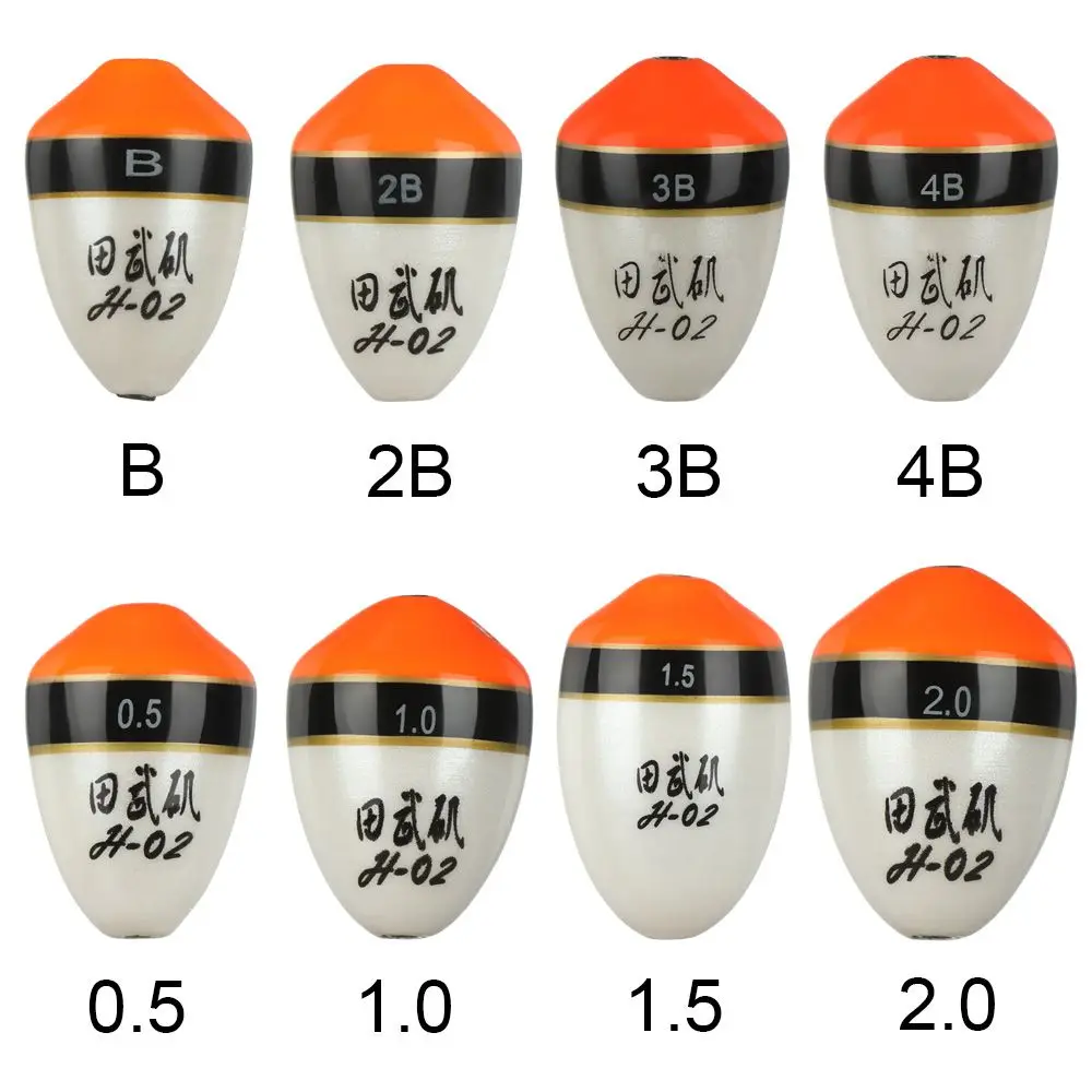 Sycamore Wood Buoy Fat Fishing Float Anti-collision Fall Resistant Plug-in Pumice Rock Sea Fishing Accessories B,2B,3B,4B,0.5~2.