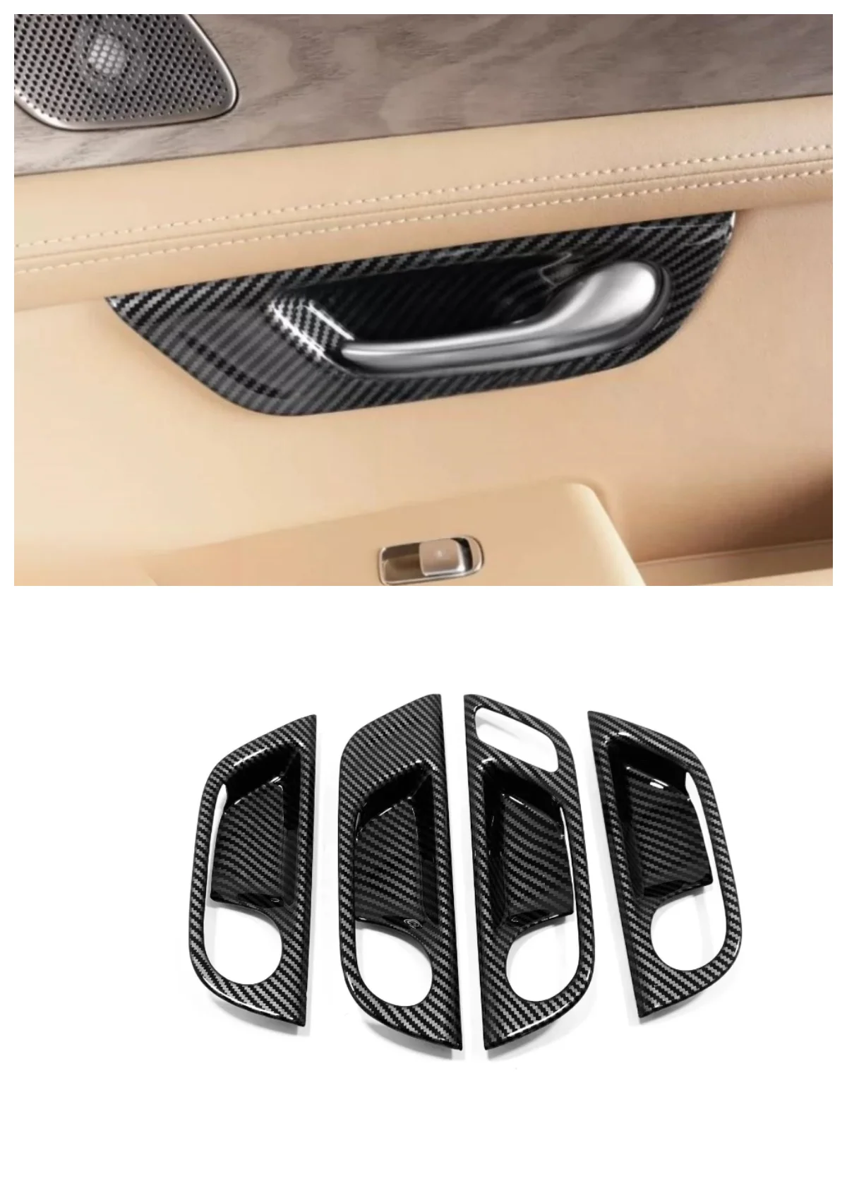 

Suitable for SERES AITO M5 2022 glass switch lifting switch inner door bowl frame ABS decoration Auto Parts