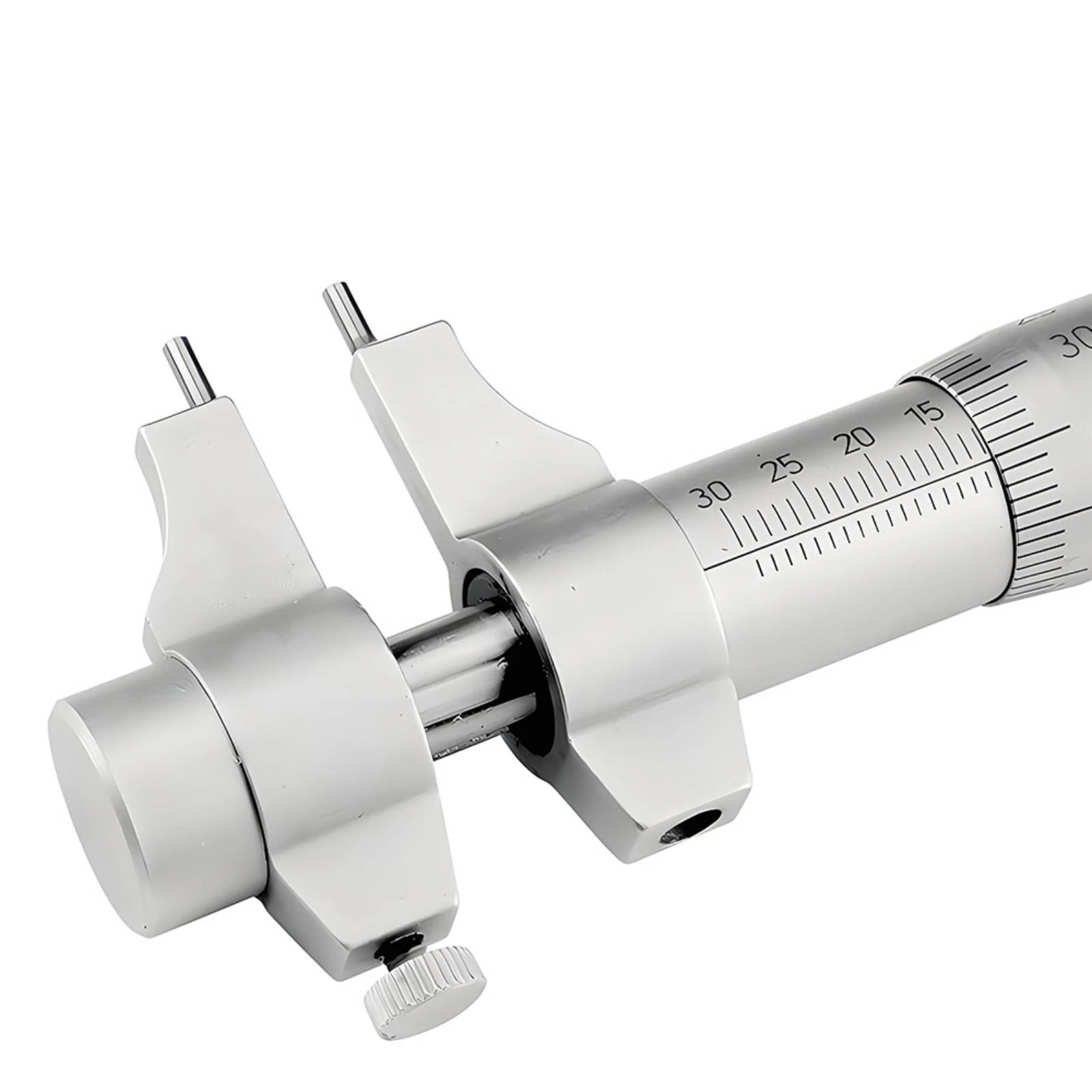 Two-Point Internal Micrometer 0.01 Mm Resolution Mechanical Internal Micrometer Precision Tool Consistent Measurements