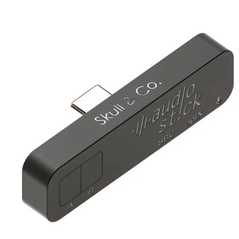 Savage Raven by Skull & Co. AudioStick: Bluetooth 5.0 Audio Adapter for PS4/PS5/SWITCH/PC Converter Game Accessories
