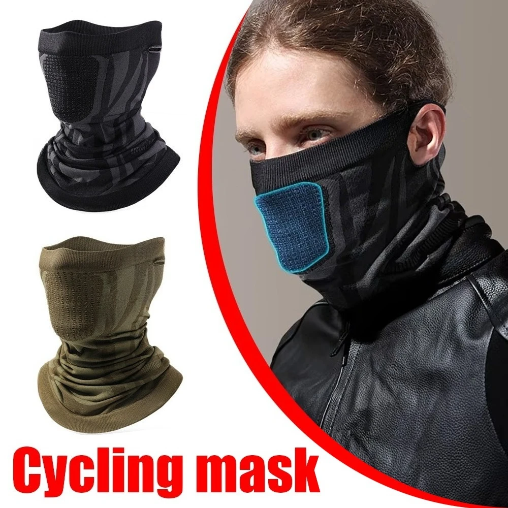 

Motorcycle Mask Winter Half Face Mask Windproof Cycling Snowboard Ski Hiking Masks Sport Scarf Neck Gaiter Warm Bicycle Mask