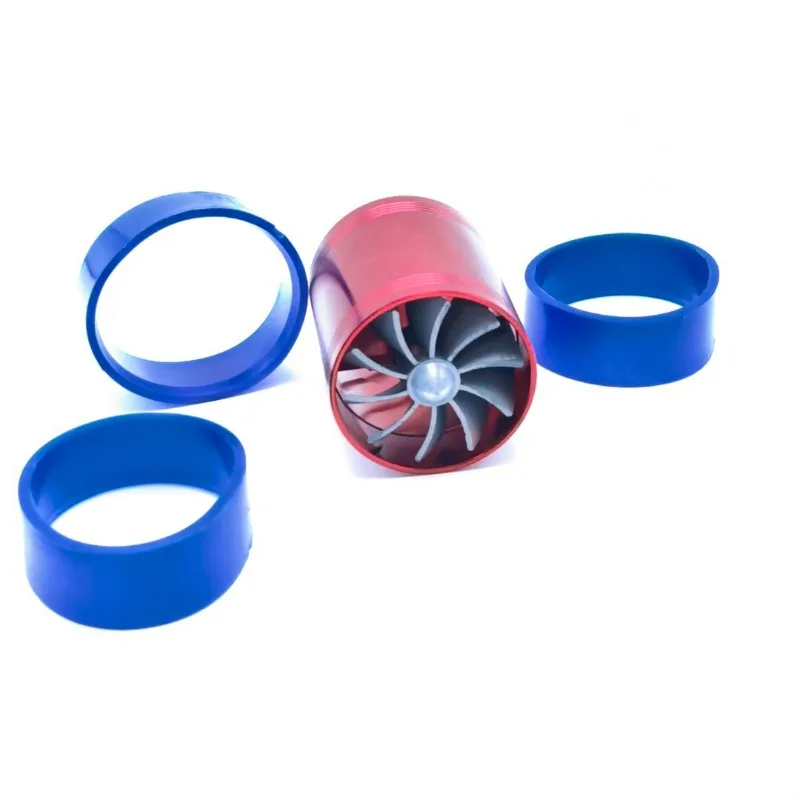 

1pc Automotive retrofit turbocharged single - wheel naturally aspirated engine power intake plus accessories universal type