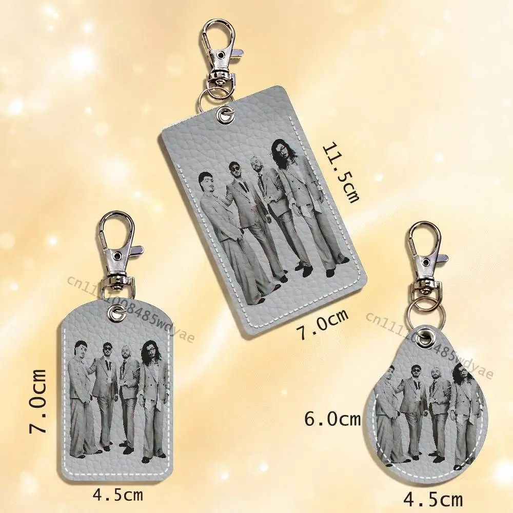 M-Morat Band Card Keychain Fashion Pendant Bag ID Door Card Case Bus Card Cute Adult view 3
