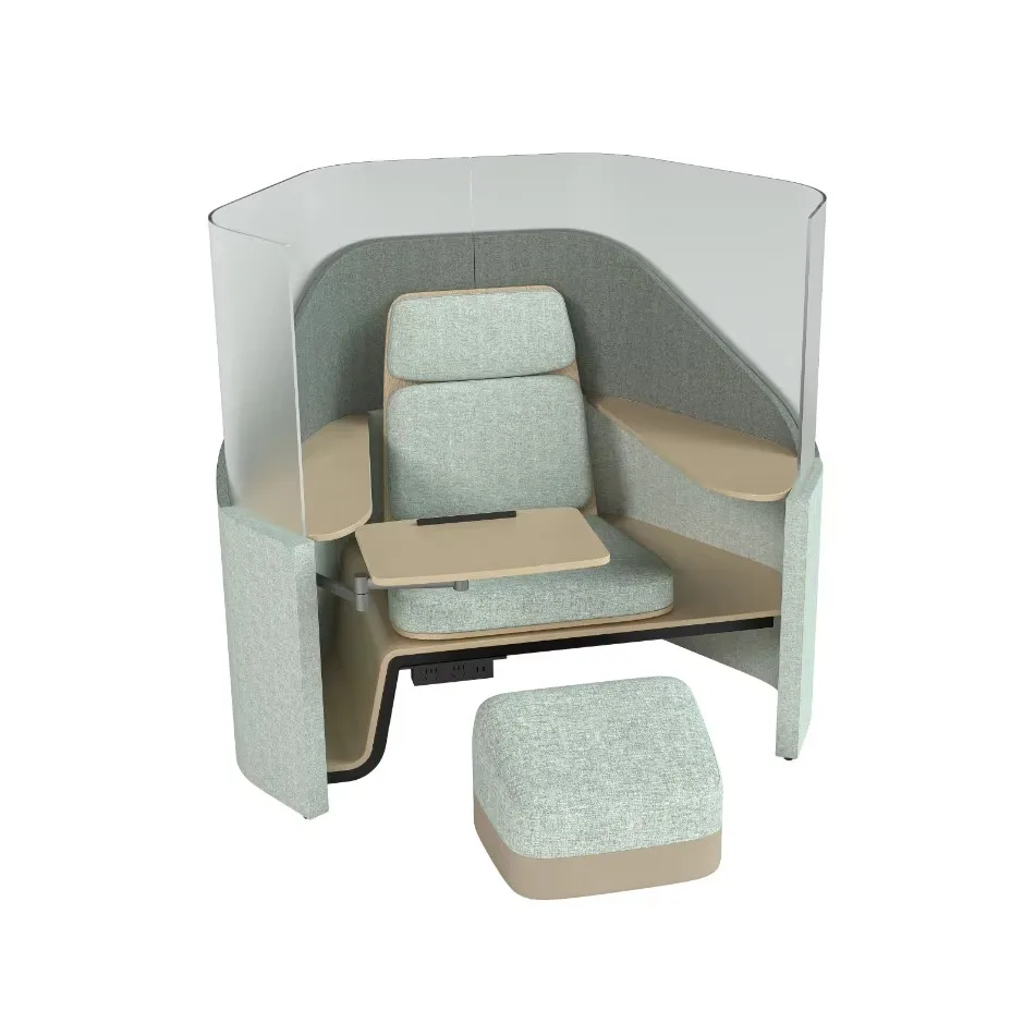 Personal office partition sofa soundproof booth sofa workstation hotel/living room/family