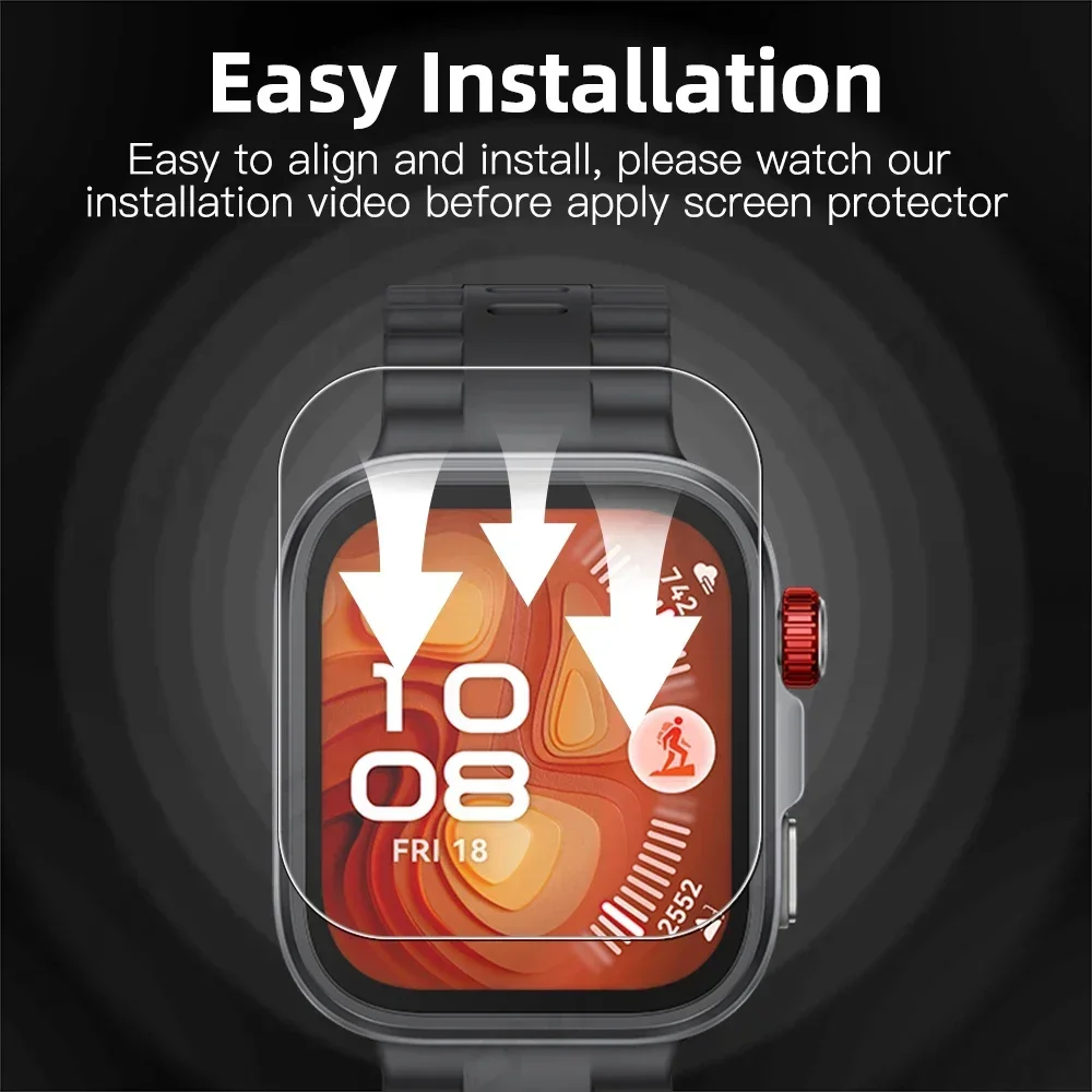 Screen Protector Glass for Huawei Watch Fit 4 Pro Scratch resistant HD Protective Glass for Huawei Fit4 Pro Accessories