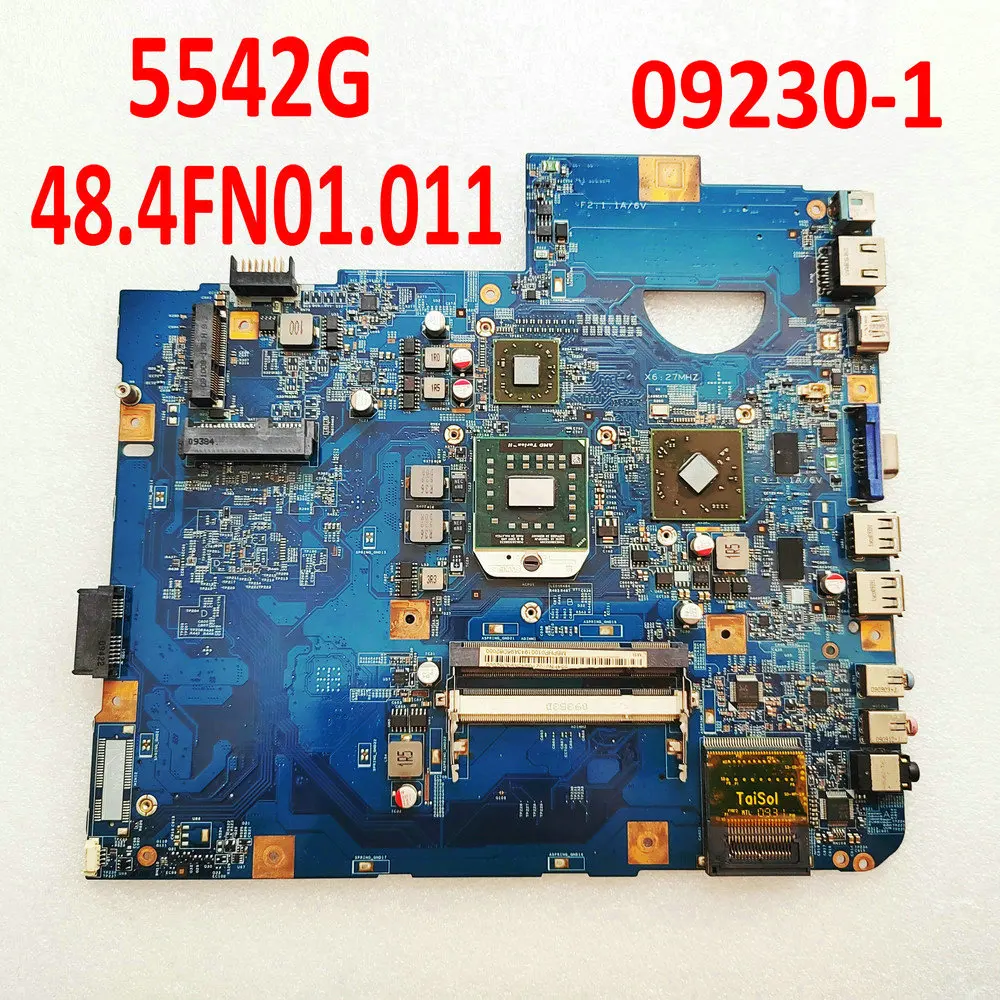 48.4FN01.011 Laptop Motherboard For Acer Asipre 5542 5542G Notebook 09927-1 09230-1 JV50-TR MB DDR2 with graphics card chips