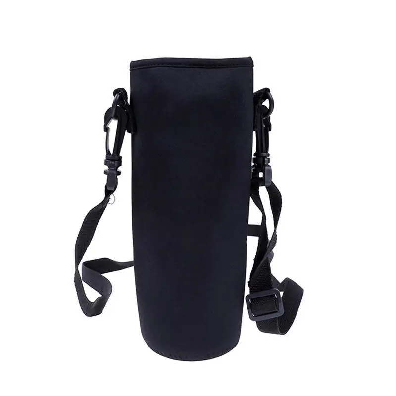 AliExpress Black Shoulder Strap Cup Cover Insulated Cup Protective Cover Glass Cup Universal Insulated Cup Bag Lifting Rope
