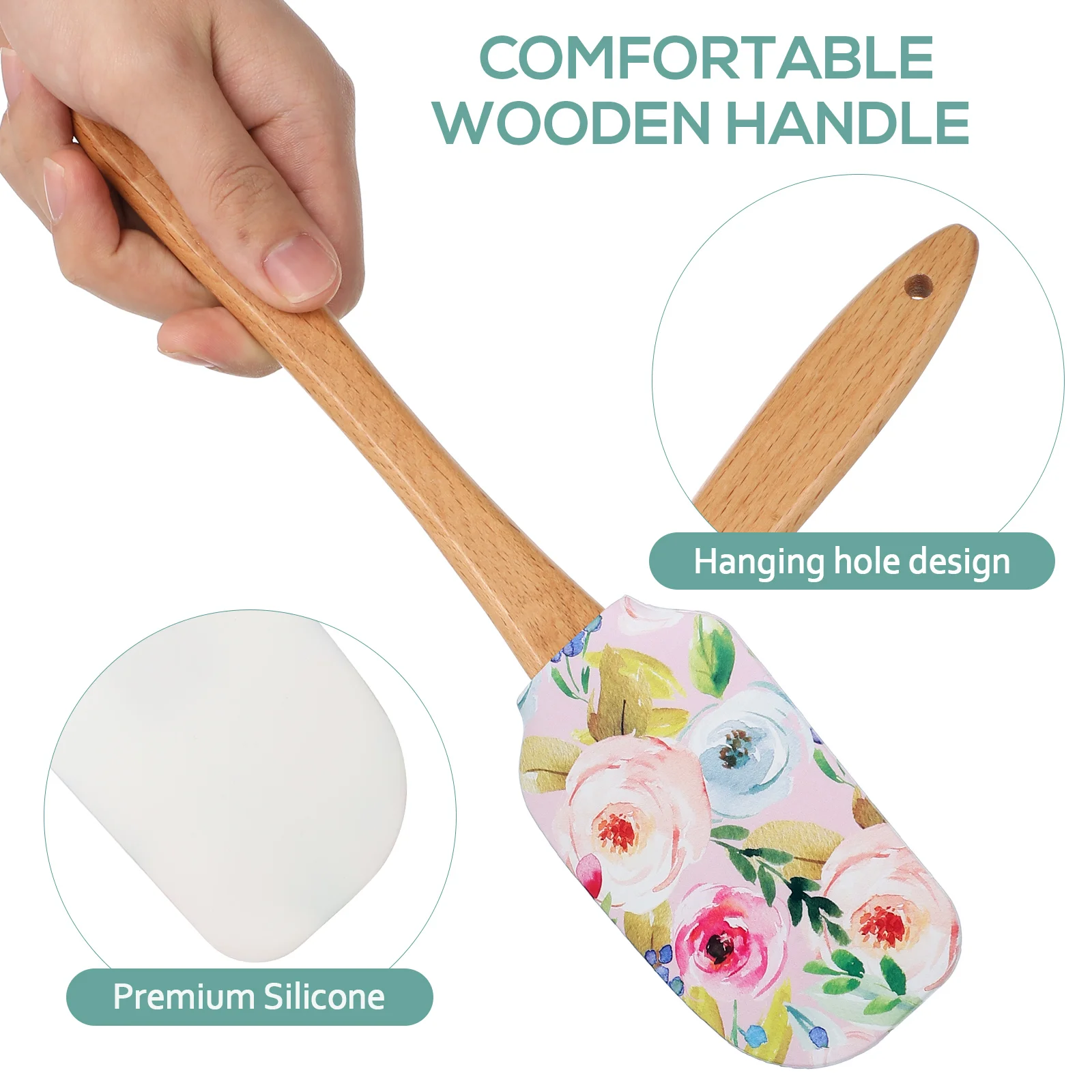 2 Pcs Cake Cream Spatula Decorating Tools Pastry Cakes Baking Tray Reusable Butter Scrapers Dish Cooking