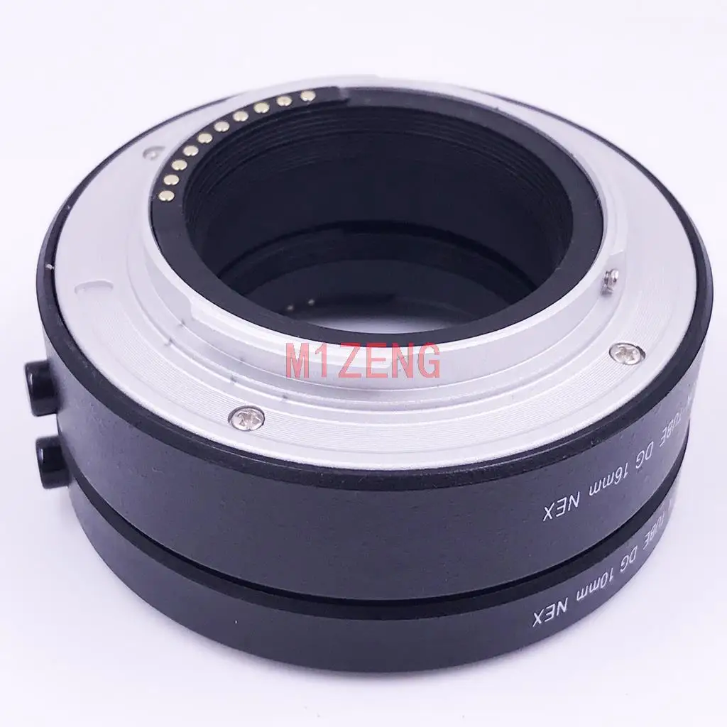 Auto Focus Macro Extension Tube 10mm+16mm for Sony E mount nex-C3/5/6/7 a7 a7c a7s a9 a7r2 a7r3 a7r4 a9ii a6300 a6500 camera