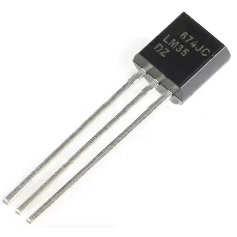 10PCS  LM35DZ precision temperature sensor directly inserted TO-92 LM35