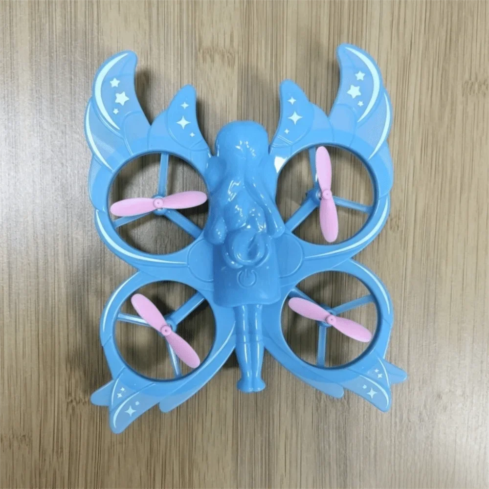 Glitter Butterfly Remote Control Aircraft Gravity Sensing Flash Lighting RC Quadcopter Intelligent Hover 3D Flip Quadcopter