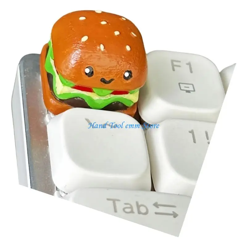 

H37F Creative Snacks Themed Resin Keycaps Enhances Typing For Mechanical Keyboards
