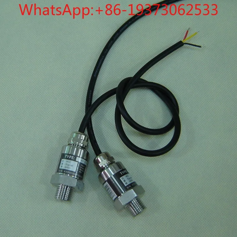 Pressure Sensor, Variable Frequency Pump Water Pressure Sensor, Three-wire Waterproof Lead, Range 0-1.6 Mpa