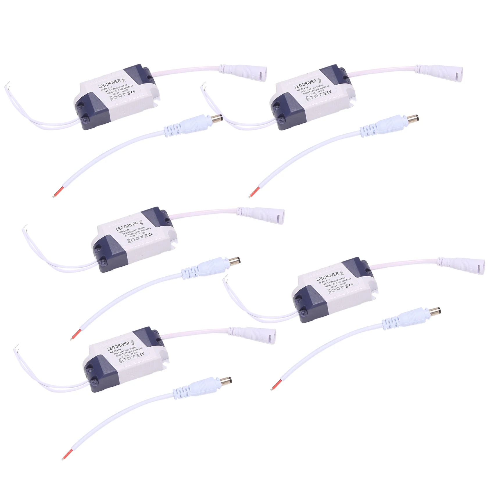 CQMF-5X LED Transformer - Constant Transformer 4-7W LED Driver Power Supply Transformer DC12-24V Durable