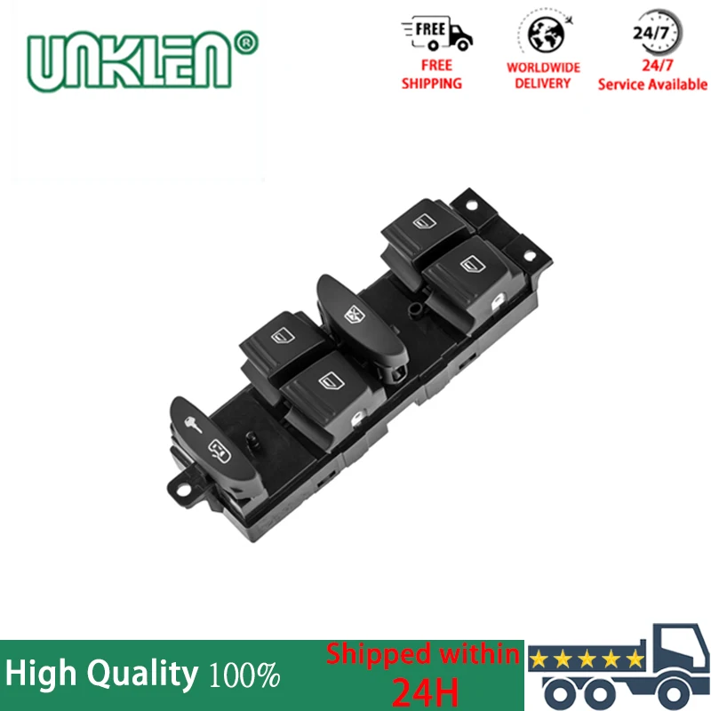 

95561315602 New High Qualit Electric Master Window Control Switch Lifter Button For Porsche 9PA 9PA1 95561315601 95561315600