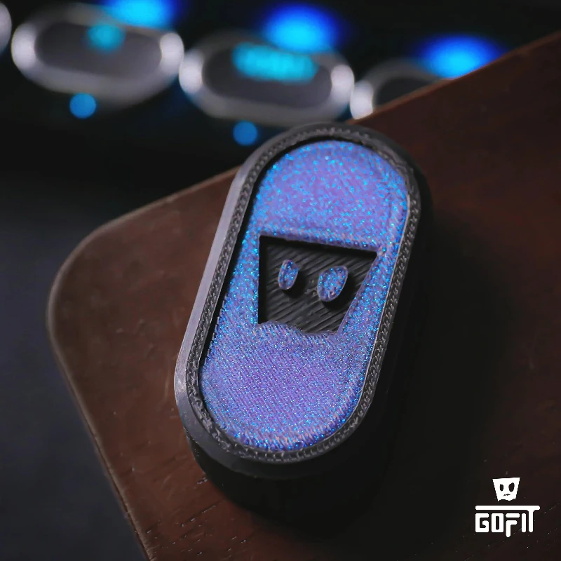 GOFIT EDC NANO 3D imprimé Segment Dense bout des doigts carte poussoir jouet de décompression