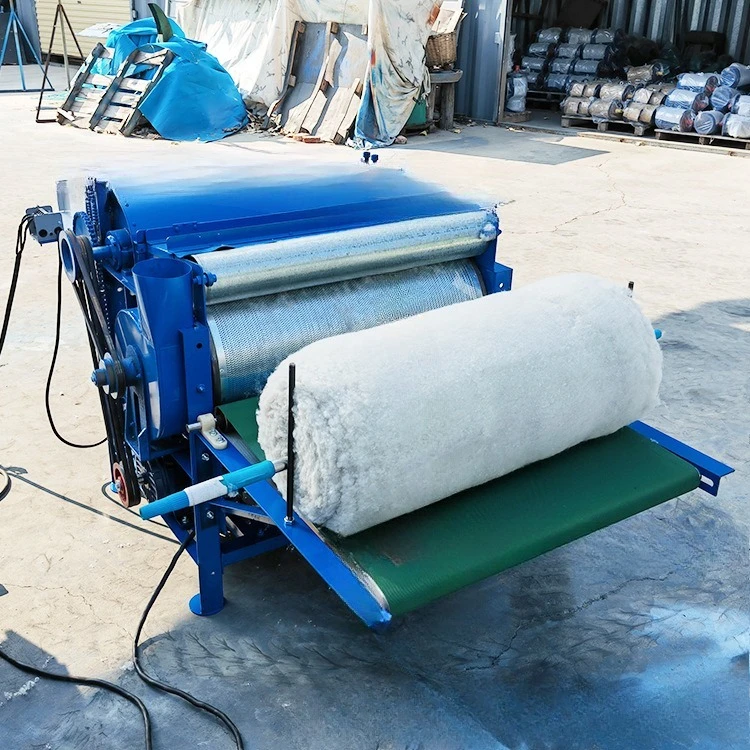 100 type brushed carding machine wool opening machine cotton small carding machine